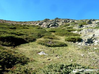 Hoyos glaciares El Nevero, Peña el Cuervo; turismo activo madrid;viajes enero